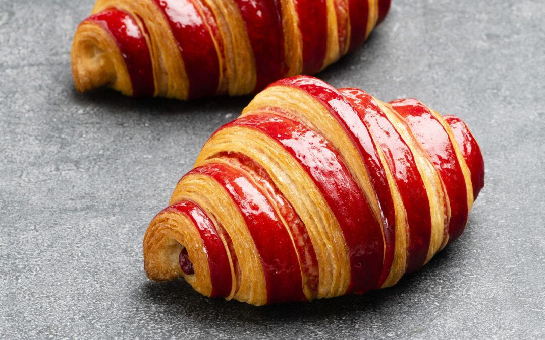 Frambozencroissant